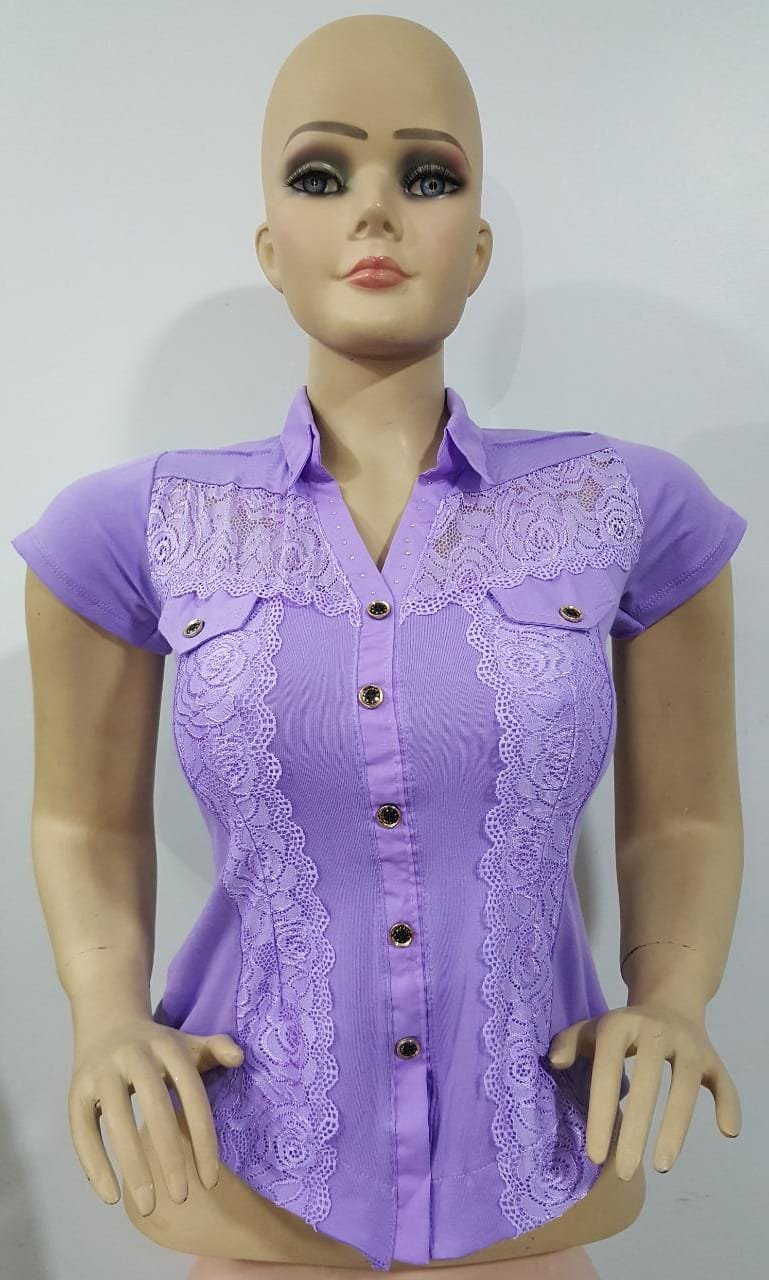 BLUSAS DAMA M/CORTA 2024 LUNA