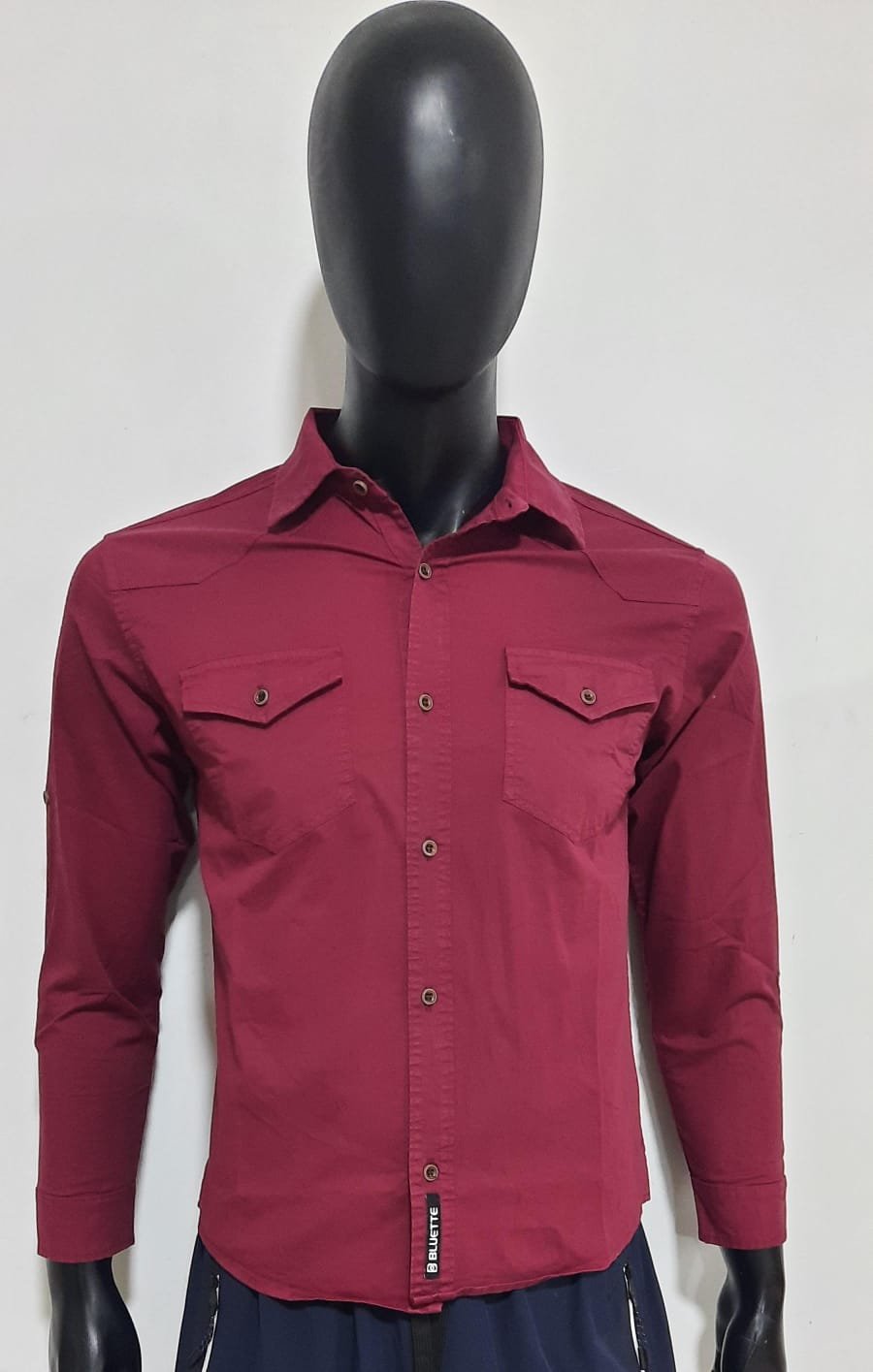 CAMISA PPT MANGA LARGA HOMBRE 2023